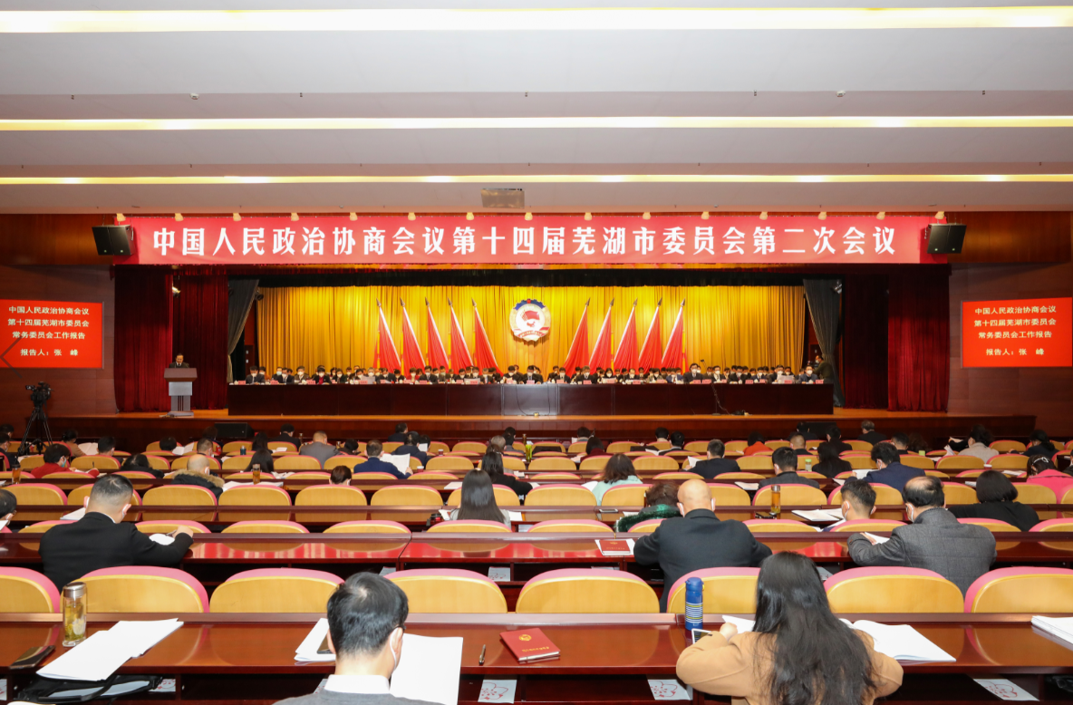 市政协十四届二次会议隆重开幕